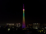 Челябинская телебашня озарится праздничной подсветкой в День защитников Отечества